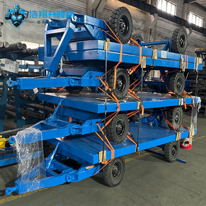 Nouvelle Plateforme de <span class=keywords><strong>Transport</strong></span> à Plateau en Acier Haute Capacité pour Chariot Élévateur, Remorquage et Transfert de Marchandises, Prix de Gros Usine - Product Image 6