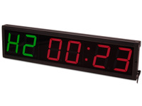 Cronómetro Digital para Gimnasio, Temporizador de Intervalos para Entrenamiento, Montado en la Pared, para Fitness