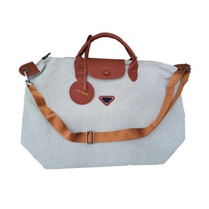 Sacs fourre-tout en toile de coton ODM/OEM personnalisés de style italien avec bretelles pour la plage et l'extérieur - Product Image 3