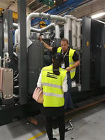Atlas-Copco ZT 15-22 ZR/ZT 30-45 ZR/ZT 22-37-55 VSD Compresseurs à vis à dents rotatives sans huile 15-55 kW ISO 8573-1 Classe 0 Moteur