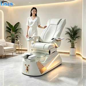 Silla de Pedicura Eléctrica Portátil KISEN, la Más Vendida, para Masaje de Pies, Manicura y Pedicura, Silla de Spa de Lujo para Salón de Uñas - Product Image 4