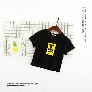 ผู้ผลิตเสื้อยืดลำลองสำหรับเด็กแบบไม่มีแบรนด์พร้อมบรรจุภัณฑ์สั่งทำพิเศษสำหรับฤดูร้อนในสหรัฐอเมริกาสำหรับการซื้อขายออนไลน์ - Product Image 5