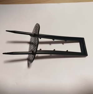 Piquets de jardin en plastique robustes en forme de U de 15 cm, attaches paysagères pour toile de paillage, <span class=keywords><strong>filet</strong></span> anti-insectes et clous de fixation au sol - Product Image 4