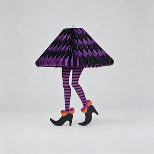 Decoración <span class=keywords><strong>de</strong></span> Techo para Halloween, Adornos Colgantes <span class=keywords><strong>de</strong></span> Papel 3D, Diseño <span class=keywords><strong>de</strong></span> Piernas <span class=keywords><strong>de</strong></span> <span class=keywords><strong>Bruja</strong></span>, Decoración <span class=keywords><strong>de</strong></span> Panal para una Celebración Espeluznante - Product Image 6