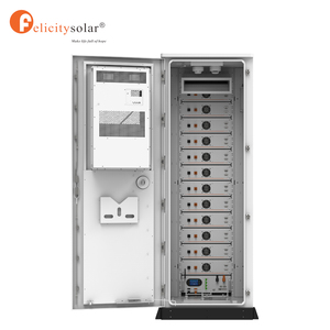 ระบบกักเก็บพลังงานแสงอาทิตย์เชิงพาณิชย์และอุตสาหกรรม Felicitysolar 50kW ไฮบริดโซลาร์และแบตเตอรี่ LFP แรงดันสูง รุ่น FLH-E60 50kW Elect - Product Image 1
