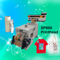 Impresora de Inyección de Tinta A3 DTF de China con Solución Automática para Impresión de Flex/Egg, Agitador de Polvo de 30 cm