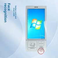 Terminal de libre-service RFID 21,5 pouces avec reconnaissance faciale, lecteur de codes-barres, fonctions de prêts et de retours de livres de bibliothèque, capacitif