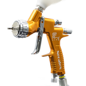 ปืนพ่นสีรถยนต์ Neoalex สำหรับรุ่น GTI Pro ใช้งานง่าย ขวดขนาด 600 มล. หัวฉีดขนาด 1.3/1.7 มม. ปรับแต่งได้ ผลิตในจีน-สีทองหรือสีดำ - Product Image 4