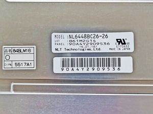 หน้าจอ LCD ความสว่างสูง 8.4 นิ้ว 400-500 นิต 640x480 800x600 LVDS TTL สำหรับตู้คีออสกลางแจ้ง จอแสดงผลทางการแพทย์ NL6448BC26-26D NL มีสินค้าในสต็อก - Product Image 2