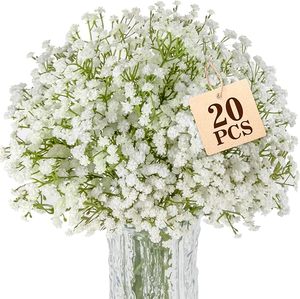 Fleurs artificielles en vrac <span class=keywords><strong>de</strong></span> type Gypsophile, bouquet réaliste <span class=keywords><strong>de</strong></span> fleurs artificielles pour la décoration <span class=keywords><strong>de</strong></span> mariages et <span class=keywords><strong>de</strong></span> fêtes - Product Image 5