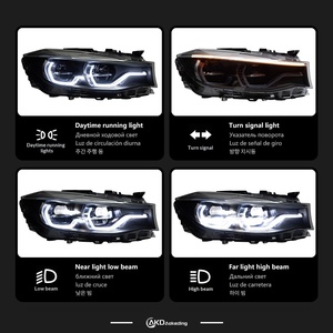 Faro a <span class=keywords><strong>LED</strong></span> WLJ per BMW Serie 3 <span class=keywords><strong>GT</strong></span> F34 2013-2020, Gruppo Ottico Anteriore Full <span class=keywords><strong>LED</strong></span>, Ricambio Illuminazione Auto - Product Image 3