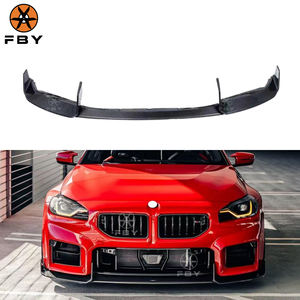 Bibir Bumper depan serat Caron kering gaya AD kualitas tinggi untuk BMW G87 M2 2022 + Kit bodi bibir depan - Product Image 1