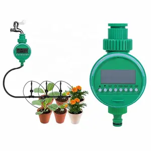 Automatic Water Timer Electronic Sprinkler Solenoid Valve Control Drip Irrigation Plant Watering Garden Watering System