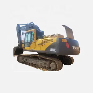 挖掘机二手挖掘机24吨二手高品质s挖掘机Volvo240出售准备装运24吨液压挖掘机