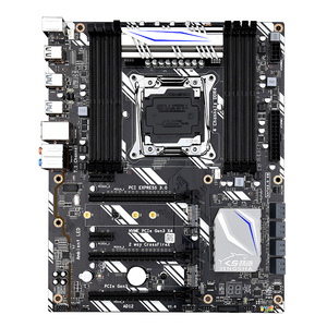 Motherboard Komputer X99 D8, Motherboard Slot Motherboard LGA2011-3 USB3.0 NVME M.2 SSD WiFi Mendukung Memori <span class=keywords><strong>DDR4</strong></span> dan Proses Xeon E5 V3 - Product Image 3