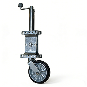 <span class=keywords><strong>Roue</strong></span> de remorque <span class=keywords><strong>jockey</strong></span> de 8 pouces en caoutchouc, <span class=keywords><strong>roue</strong></span> de remorque <span class=keywords><strong>jockey</strong></span>, cric à <span class=keywords><strong>manivelle</strong></span>, accessoires pour caravane - Product Image 3