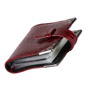 Piccolo A6 Formato <span class=keywords><strong>Album</strong></span> <span class=keywords><strong>di</strong></span> Una Tasca 30 Pagine Interne Della Copertura del Cuoio <span class=keywords><strong>di</strong></span> Mini <span class=keywords><strong>Album</strong></span> <span class=keywords><strong>di</strong></span> Foto Stampa Personalizzata Logo Legante - Product Image 4