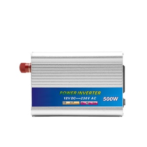 อินเวอร์เตอร์อัจฉริยะ 500W เป็นไฟ AC 12V ถึง 110V พร้อมพัดลม คลื่นไซน์ดัดแปลง 300W แบบเอาต์พุตเดี่ยว รองรับ NFC Network - Product Image 6