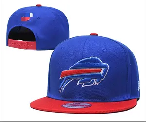 Nuovi cappelli ricamati 3D di alta qualità personalizzati fatture di bufalo americano football basket baseball nfl cappellini snapback