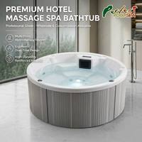 Baignoire à remous professionnelle pour spa de resort, installation rapide, hydrothérapie, prix usine
