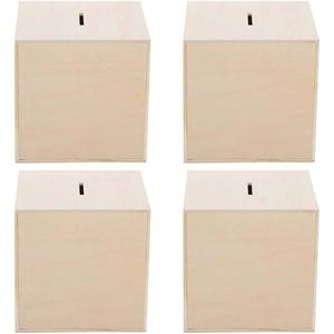 성인 돼지 저금통, 천연 나무 돼지 저금통은 꺼낼 수없는 돼지 저금통 만 보관할 수 있습니다. - Product Image 5