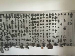 Foglie in ferro battuto Design componenti decorativi in ferro - Product Image 6