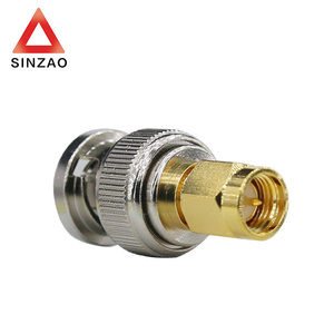 Wayiii DC-4GHz RF đồng trục Adapter <span class=keywords><strong>BNC</strong></span> Nam SMA nam thép không gỉ RF lò vi sóng thành phần hiệu suất cao kết nối đồng trục - Product Image 2