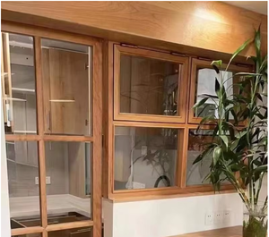 Stile giapponese in legno massello porta pieghevole <span class=keywords><strong>Design</strong></span> moderno interno Tatami divisorio in legno per soggiorno camera da letto balcone ristorante - Product Image 5