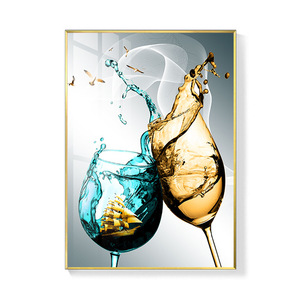 Phong cách Bắc Âu phòng khách nhà trang trí trừu tượng hiện đại hình ảnh nghệ thuật in Canvas tường nghệ thuật vẽ tranh - Product Image 4