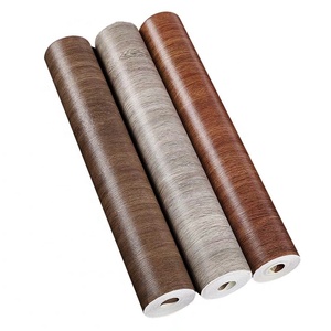 Hongda Houtnerf Waterdichte Vinyl PVC Plastic Wandbekleding Rollen Zelfklevende Meubelsticker Kast Decoratie Folie Behang - Product Image 1