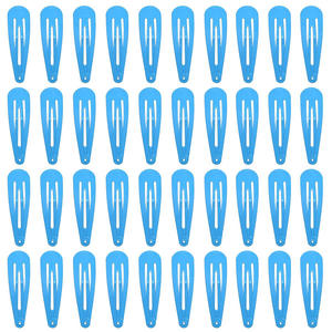 40 Piezas <span class=keywords><strong>de</strong></span> Pasadores para el <span class=keywords><strong>Cabello</strong></span> Pintados <span class=keywords><strong>de</strong></span> Negro <span class=keywords><strong>de</strong></span> 5 cm para Niños, Exclusivo Transfronterizo para 2026, Aleación Colorida Negra, Venta al por Mayor para Fiestas - Product Image 4