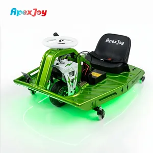 ApexJoy Drift F1 Pro - Verde Neón, Kart Eléctrico LED de 500W, Alquiler para Parques de Diversiones, Giro de 360°, Venta al por Mayor B2B, Artículo de Gran Demanda - Product Image 1