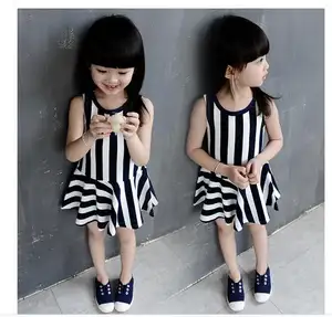 中国工厂夏季高品质时尚女孩服装名称与图片