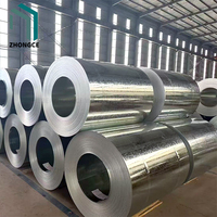 لفائف الصلب المجلفن بالغمس الساخن GI DX51D-DX53D Z100-Z350 ذات السطح الأملس لألواح الأسقف والقنوات والأجهزة والخزائن