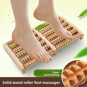 Rouleau de massage pour fasciite plantaire, soulagement de la douleur neuropathique - Outil d'acupression avec fonction musicale <span class=keywords><strong>et</strong></span> tableau de réflexologie (Grand/Petit) - Product Image 1