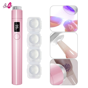 <span class=keywords><strong>Lampe</strong></span> <span class=keywords><strong>UV</strong></span> LED portable Sunkin 3W en plastique, mini, à main, avec support rotatif, multifonctionnelle, séchage à une main pour salon et domicile - Product Image 1