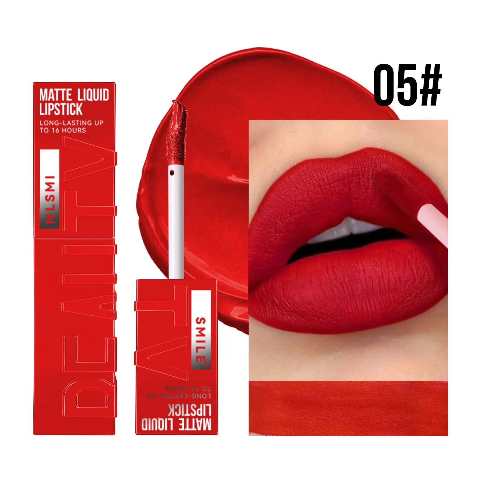 Private label cosméticos matte Velvet líquido impermeável batom Lip stick Kit Lipgloss