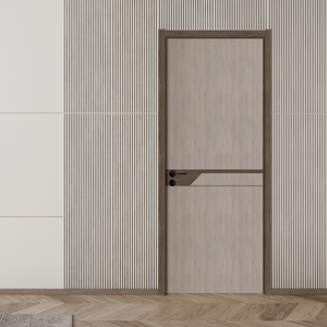 Puertas de Madera Maciza ODM con Bisagras Ajustables, Puertas Interiores con Bisagras para Construcción de Hoteles, Envío Estable - Product Image 2