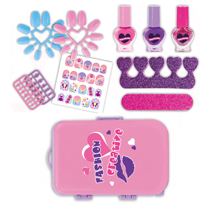 Ensemble de jeux de beauté pour enfants, jouets de vernis à ongles, ensemble de beauté pour filles, jouet de manucure, jeu de simulation DIY, ensemble cadeau pour filles - Product Image 4