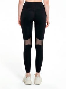 Leggings de Yoga Sólidos, Transpirables, de Cintura Alta, Elásticos, Ropa Deportiva para Mujer, Pantalones Ligeros para Entrenamiento - Product Image 4