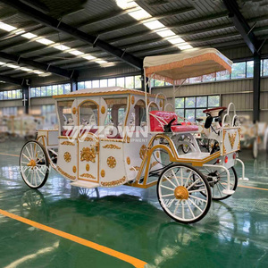 Charrette Électrique Royale – Chariot Élégant pour Visites Panoramiques, Location de Mariage, Parcs à Thème et Banquets en Plein Air - Product Image 4