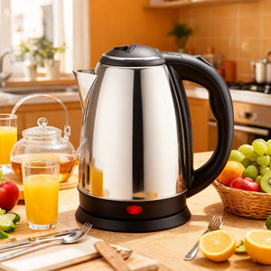 กระติกน้ำร้อนไฟฟ้าพับได้ CE CB ขนาด 1500 วัตต์ พร้อมระบบป้องกันการต้มจนแห้ง ฐานหมุนได้ 360 องศา พกพาสะดวก ผลิตจากสแตนเลส - Product Image 5