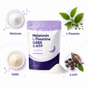 Offre Spéciale : Complément Liposomal Végétalien en Vrac pour Adultes 3/5/10mg – Poudre de Sommeil Riche en Protéines, Sans Gluten, avec Mélatonine, L-Théanine, GABA, 5-HTP - Product Image 3