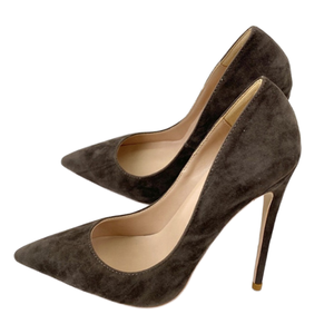 Zapatos de Tacón Alto D'orsay de 8 cm para Mujer, Colección Primavera, Minimalistas, Sin Cordones, Profesionales, Tacón Delgado, Clásicos, Punta Puntiaguda - Product Image 1