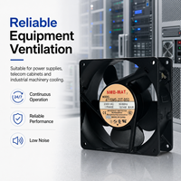 Ventilateur de refroidissement axial NMB 4715MS-23T-B50 230V 2 broches AC 15/14W 12038 avec double roulement à billes 12CM pour onduleur, ventilateur industriel