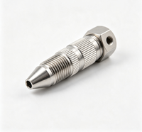 Buse à jet cannelée pour liquide, usinage CNC, sur mesure, en acier inoxydable, haute pression, connecteur de liquide anti-fuite, nettoyage automatique