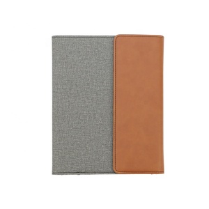 Tùy chỉnh khuyến mại Quà Tặng tài liệu tập tin laserable leatheretter danh mục đầu tư thư mục mà không cần Pad - Product Image 4