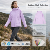 Vestes pour femmes imperméables coupe-vent réglables personnalisées de qualité supérieure pour le printemps et l'hiver, vêtements de plein air pour l'alpinisme