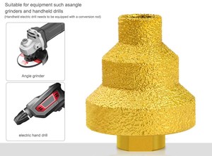 M14 Kim Cương Vát bước mũi khoan hình nón 20mm 35mm 50mm ba bước để cắt cạnh - Product Image 2