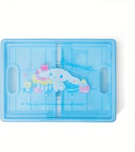 Kawaii Cartoon Hellokittys Kuromi PP Eco-Friendly Flexible Foldable Mini Desktop <b>Storage</b> <b>Box</b> Organizer 6-10L Capacity <b>Kitchen</b> - Product Image 2